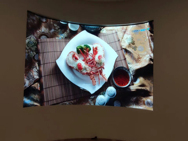 望谟室内P2.5弧形LED屏